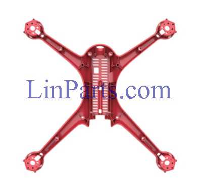LinParts.com - MJX Bugs 2 WIFI Brushless Drone Spare Parts: Lower board [Red]