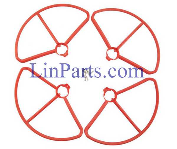 LinParts.com - MJX Bugs 2 WIFI Brushless Drone Spare Parts: Outer frame[Red]