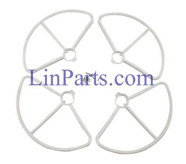 LinParts.com - MJX Bugs 2 WIFI Brushless Drone Spare Parts: Outer frame[White]