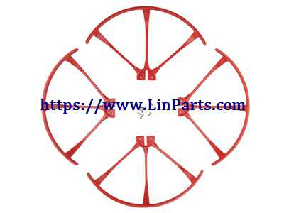 LinParts.com - MJX BUGS 3 H Brushless Drone Spare Parts: Outer frame[Red]