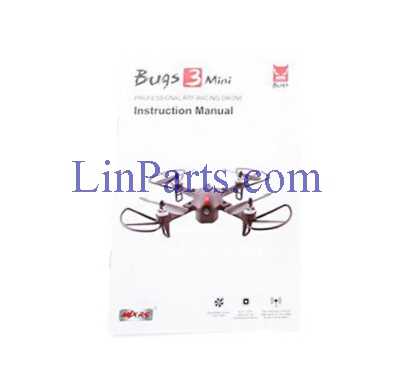 LinParts.com - MJX BUGS 3 MINI Brushless drone Spare Parts: English manual
