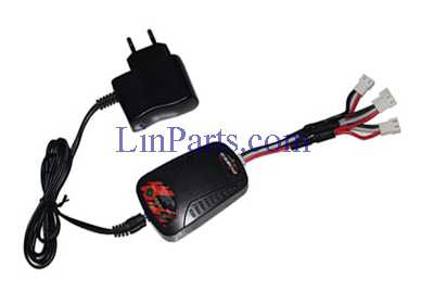 LinParts.com - MJX BUGS 3 MINI Brushless drone Spare Parts: Charge + Balance Charge + 1 Charge 3 Cable