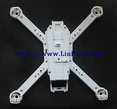LinParts.com - MJX BUGS 3 Pro Brushless Drone Spare Parts: Main Frame [B3PRO02]（White）