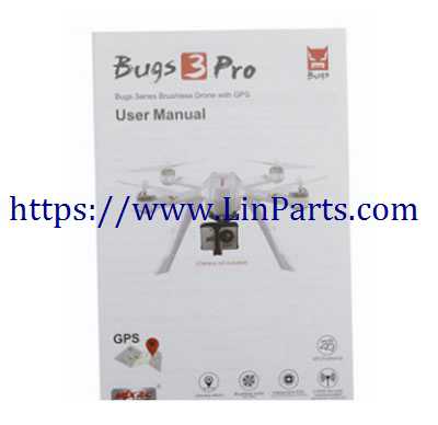 LinParts.com - MJX BUGS 3 Pro Brushless Drone Spare Parts: English manual