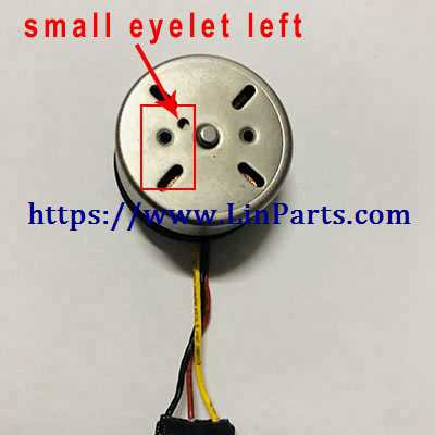 LinParts.com - MJX BUGS 5 W 4K Brushless Drone Spare Parts: Motor[small eyelet left]