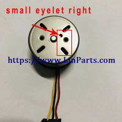 LinParts.com - MJX BUGS 5 W 4K Brushless Drone Spare Parts: Motor[small eyelet right]