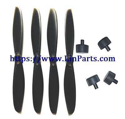 LinParts.com - MJX BUGS 5 W 4K Brushless Drone Spare Parts: Blades set + Blades cap set