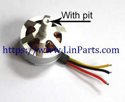 LinParts.com - MJX BUGS 5 W Brushless Drone Spare Parts: Forward Motor [with Pits]