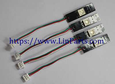 LinParts.com - MJX BUGS 5 W 4K Brushless Drone Spare Parts: Front and rear light bars