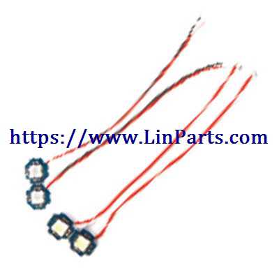 LinParts.com - MJX BUGS 8 Pro Brushless Drone Spare Parts: Front/Rear light bar B80015