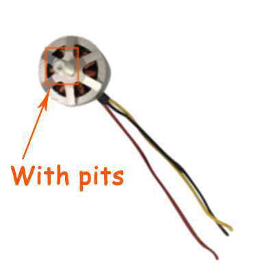 LinParts.com - MJX BUGS 2 SE Brushless Drone Spare Parts: Forward motor