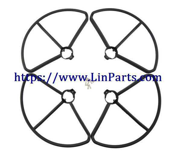 LinParts.com - JJRC X8 Brushless Drone Spare Parts: Outer frame[Black]