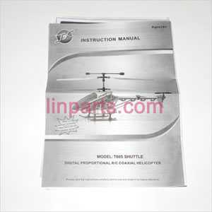 LinParts.com - MJX T05 Spare Parts: Manual book