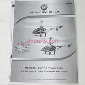 LinParts.com - MJX T10/T11 Spare Parts: Manual book
