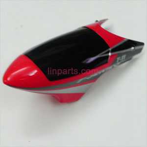 LinParts.com - MJX T11 Spare Parts: Head cover\Canopy(red)