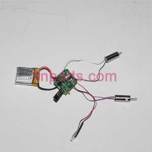 LinParts.com - MJX T20 Spare Parts: Main motor set+tail motor+PCBController Equipement