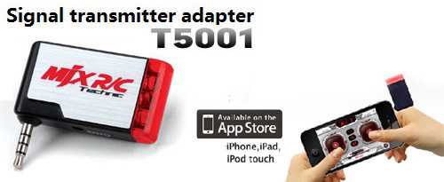 LinParts.com - [MJX T5001] signal transmitter adapter work with iphone ipad ipo