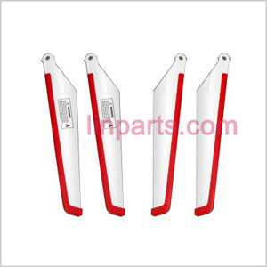 LinParts.com - MJX T34 Spare Parts: Main blades(red)