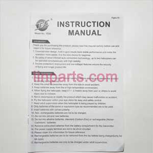 LinParts.com - MJX T38 Spare Parts: Manual book