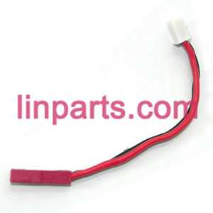 LinParts.com - MJX RC Helicopter T41 T41C Spare Parts: power plug
