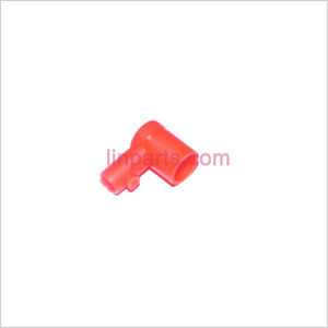 LinParts.com - MJX T54 Spare Parts: Tail motor deck(red)