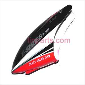 LinParts.com - MJX T55 Spare Parts: Head cover\Canopy(red)
