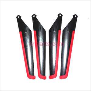 LinParts.com - MJX T55 Spare Parts: Main blades(red)