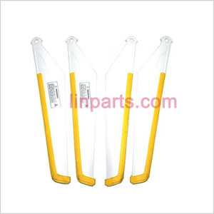LinParts.com - MJX T55 Spare Parts: Main blades(yellow)