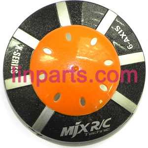 LinParts.com - MJX RC QuadCopter Helicopter X100 Spare Parts:upper cover(Orange)
