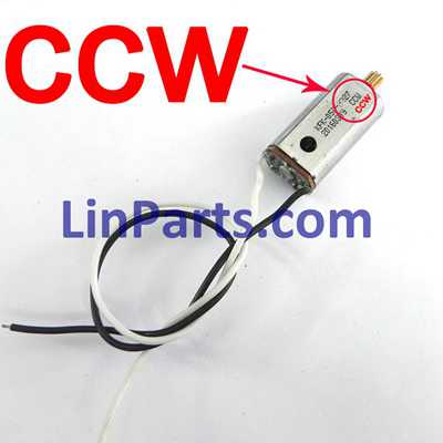 LinParts.com - MJX X101 2.4G 6 Axis Gyro 3D RC Quadcopter Spare Parts: CCW Main motor
