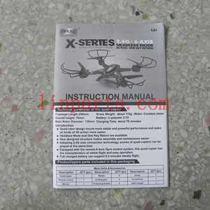 LinParts.com - MJX X401H RC QuadCopter Spare Parts: Manual book