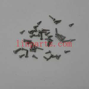 LinParts.com - Holy Stone X401H X401H-V2 RC QuadCopter Spare Parts: screws pack set