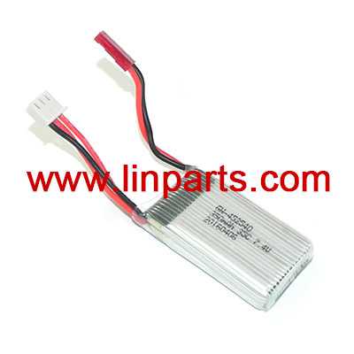 LinParts.com - MJX X401H RC QuadCopter Spare Parts: Battery 7.4V 350mA