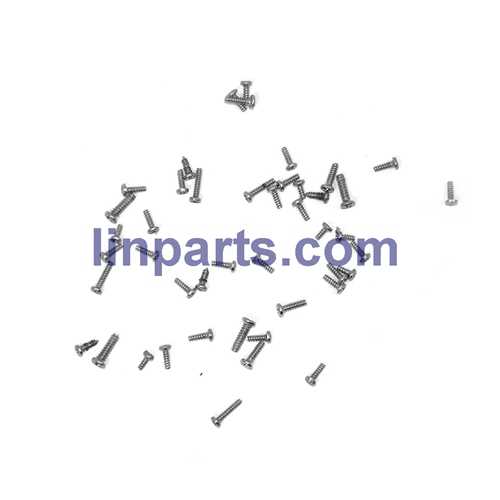 LinParts.com - MJX X500 2.4G 6 Axis 3D Roll FPV Quadcopter Real-time Transmission Spare Parts: screws pack set