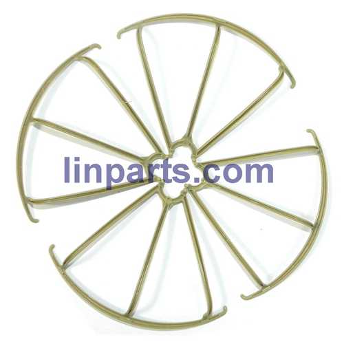 LinParts.com - MJX X500 2.4G 6 Axis 3D Roll FPV Quadcopter Real-time Transmission Spare Parts: Outer frame(Green)