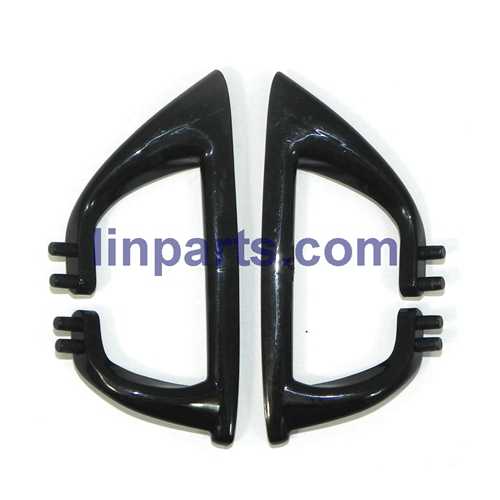 LinParts.com - MJX X500 2.4G 6 Axis 3D Roll FPV Quadcopter Real-time Transmission Spare Parts: Support plastic bar(Black)