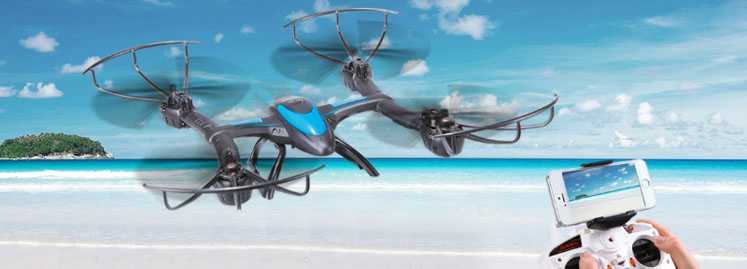 LinParts.com - MJX X500 2.4G 6 Axis 3D Roll FPV Quadcopter w/ Real-time Transmission