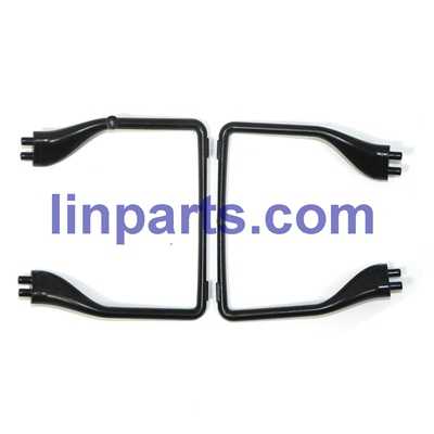 LinParts.com - MJX X600C 2.4G 6-Axis Headless Mode Spare Parts: Support plastic ba[Black]