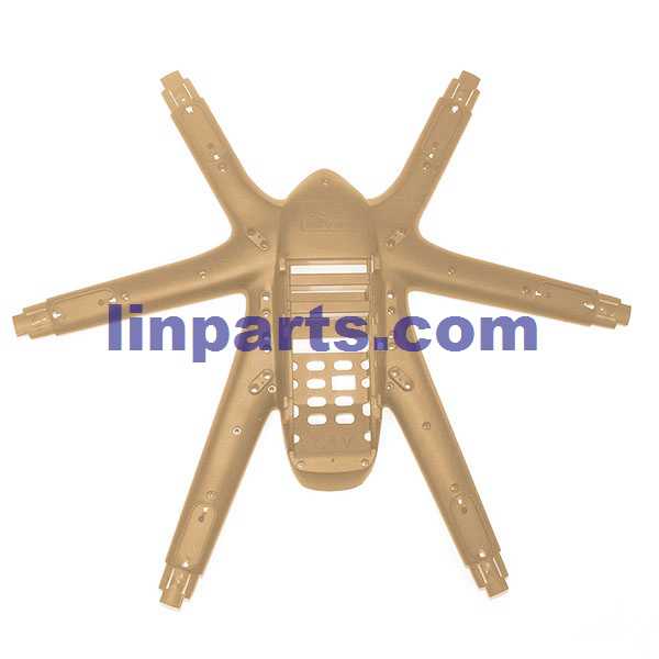LinParts.com - MJX X601H X-XERIES RC Hexacopter Spare Parts: Lower board[Yellow]