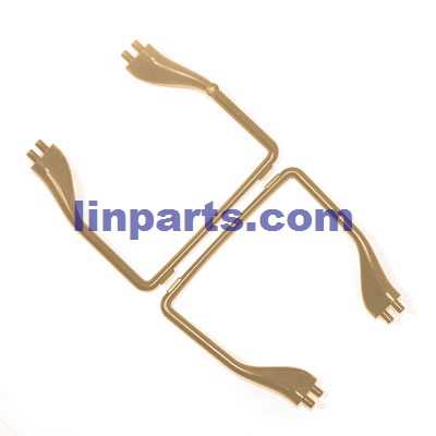 LinParts.com - MJX X601H X-XERIES RC Hexacopter Spare Parts: Support plastic ba[Yellow]