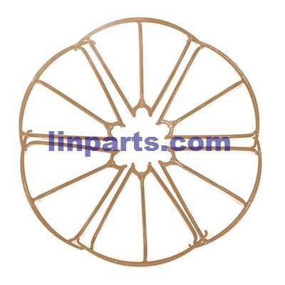 LinParts.com - MJX X601H X-XERIES RC Hexacopter Spare Parts: Outer frame[Yellow]