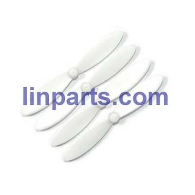 LinParts.com - MJX X701 6-AXIS GYRO Quadcopter Spare Parts: Main blades set[White]