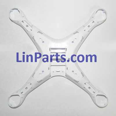 LinParts.com - MJX X705C 6-Axis 2.4G Helicopters Quadcopter C4005 WiFi FPV Camera RC Gyro Drone Spare Parts: Lower board[White]