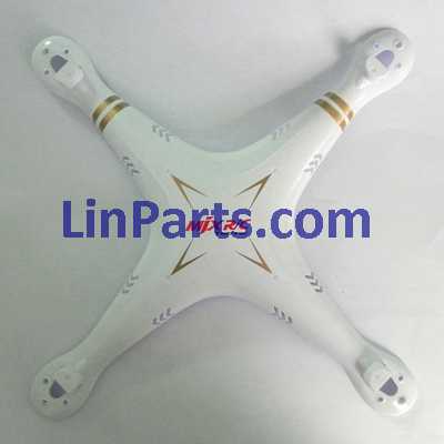 LinParts.com - MJX X705C 6-Axis 2.4G Helicopters Quadcopter C4005 WiFi FPV Camera RC Gyro Drone Spare Parts: Upper Head cover[White]