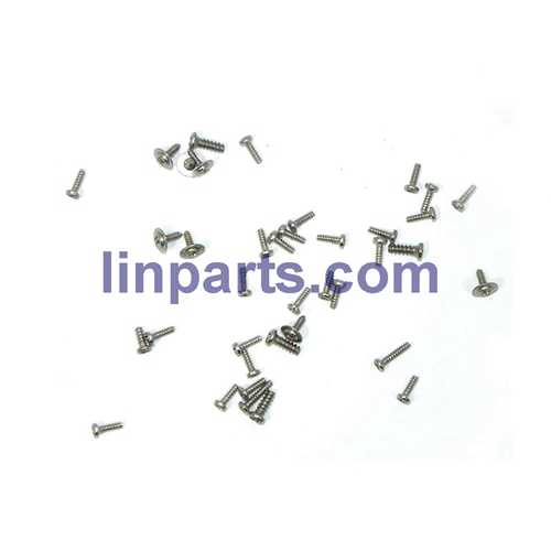 LinParts.com - MJX X705C 6-Axis 2.4G Helicopters Quadcopter C4005 WiFi FPV Camera RC Gyro Drone Spare Parts: screws pack set