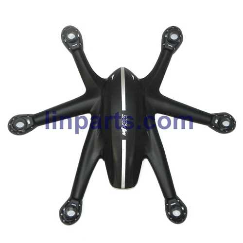 LinParts.com - MJX X800 2.4G Remote Control Hexacopter 6 Axis Gyro 3D Roll Stumbling UFO Spare Parts: Upper Head cover[Black]