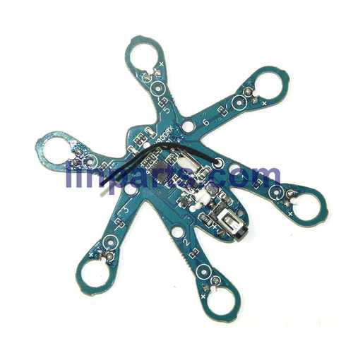 LinParts.com - MJX X900 X901 3D Roll 2.4G 6-Axis First Nano Hexacopter Spare Parts: PCB/Controller Equipement