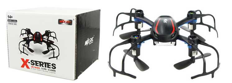 LinParts.com - MJX X902 Spider X-SERIES 2.4G 4CH 6Axis 3D Flip Mini RC Quadcopter RTF