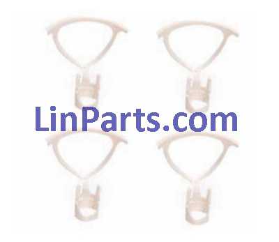 LinParts.com - MJX X909T X-SERIES RC Quadcopter Spare Parts: Outer frame[White]