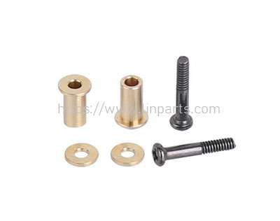 LinParts.com - Omphobby M1 RC Helicopter Spare Parts: Main pitch control arm copper set